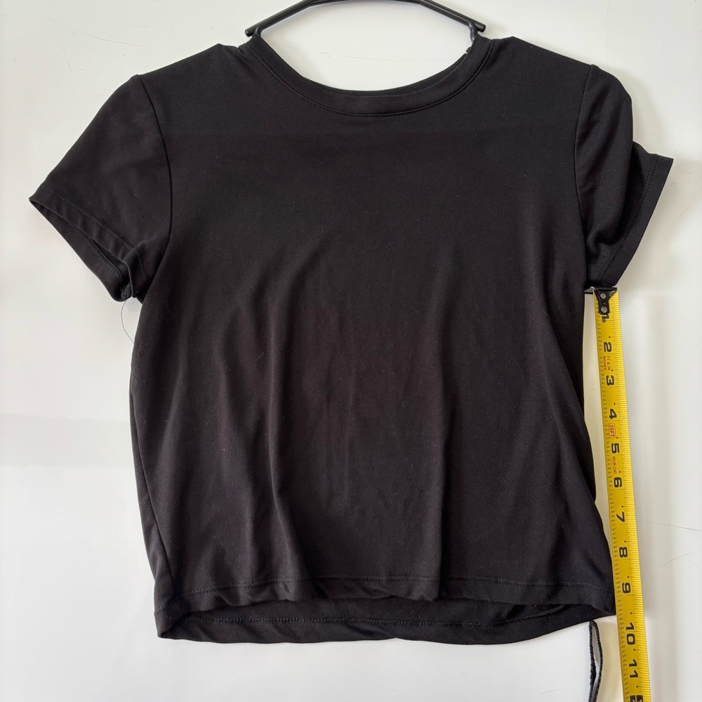 Splash Black Short Sleeve Tee